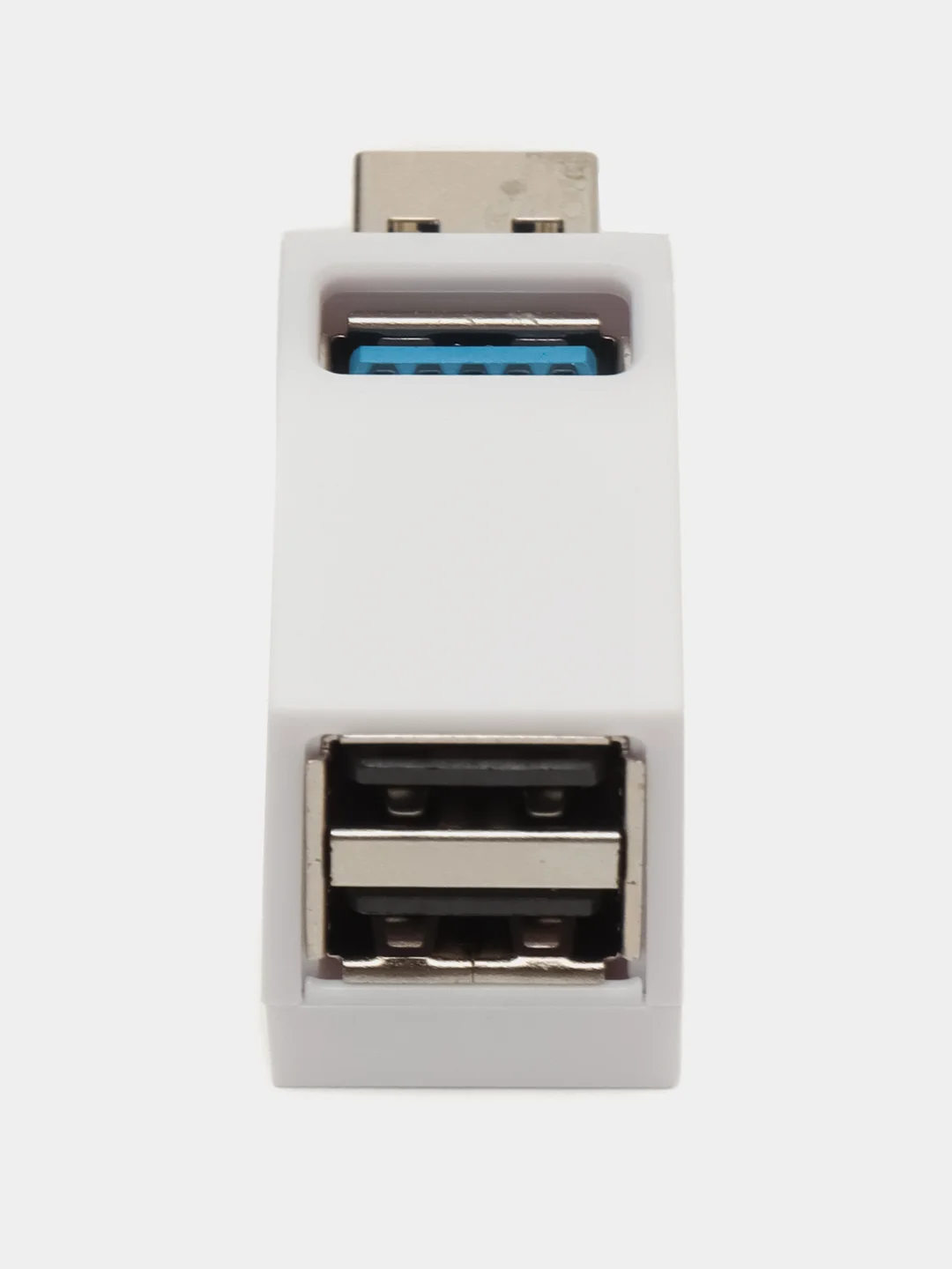 Белый usb-хаб, мини, разветвитель на 3 порта, переходник, HUB 3.0, концентратор