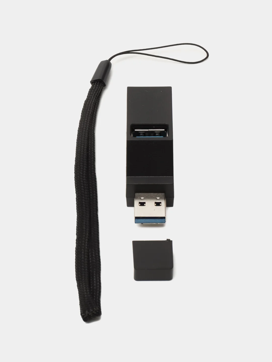 Белый usb-хаб, мини, разветвитель на 3 порта, переходник, HUB 3.0, концентратор