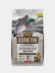 Деревенские лакомства Холистик Премьер 7кг утка с рисом д/соб. мини-пород