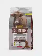 Сухой корм Деревенские лакомства Холистик Премьер 12кг говядина с рисом для собак средних и крупных пород
