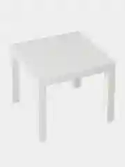 Белый стол журнальный "Квадрат"