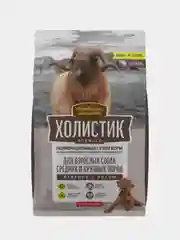 Сухой корм "Деревенские лакомства Холистик Премьер" для взрослых собак средних и крупных пород. Ягнёнок с рисом, 12кг