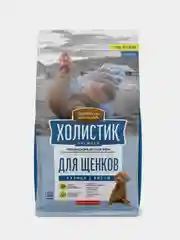 Деревенские лакомства Холистик Премьер 1кг курица с рисом д/щенков