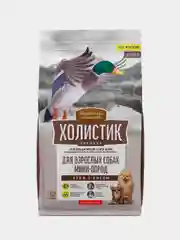 Деревенские лакомства Холистик Премьер 1кг утка с рисом д/соб. мини-пород