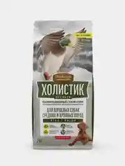 Деревенские лакомства Холистик Премьер 2кг утка с рисом д/соб. сред. и круп. пород