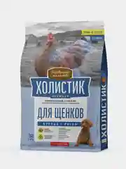 Деревенские лакомства Холистик Премьер 3кг курица с рисом д/щенков