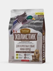 Деревенские лакомства Холистик Премьер 3кг утка с рисом д/соб. мини-пород