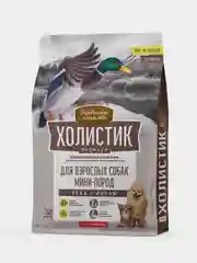 Деревенские лакомства Холистик Премьер 3кг утка с рисом д/соб. мини-пород