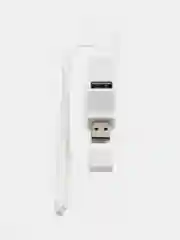Белый usb-хаб, мини, разветвитель на 3 порта, переходник, HUB 3.0, концентратор