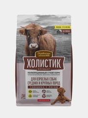 Деревенские лакомства Холистик Премьер 7кг говядина с рисом д/соб. сред. и круп. пород