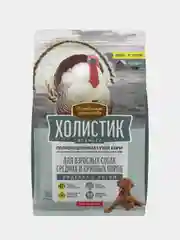 Деревенские лакомства Холистик Премьер 7кг индейка с рисом д/соб. сред. и круп. Пород