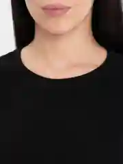 Черный лонгслив женский