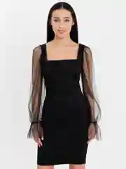 Платье женское, короткое, вечернее