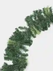 Лайм гирлянда хвойная с подсветкой LED, новогодние еловые ветки с шишками, уличная гирлянда 2,7