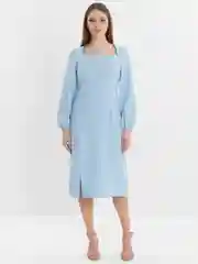 Голубой платье женское, длинное, вечернее,праздничное,офисное. Платье на выпускной