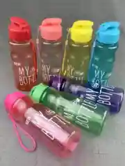 Бирюзовый бутылка для воды "My bottle", 500 мл