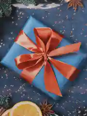 Темно-синий набор новогодних пакетов, ламинированные, 38 x 45 см