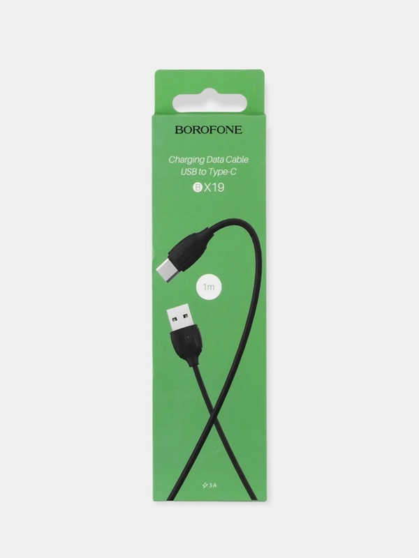 Кабель Borofone BX19 micro-USB черный 1 метр