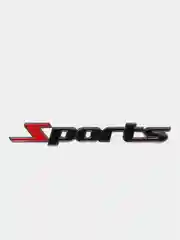 Автомобильная наклейка sport/ Металлический эмблема - крышки багажника на автомобиль