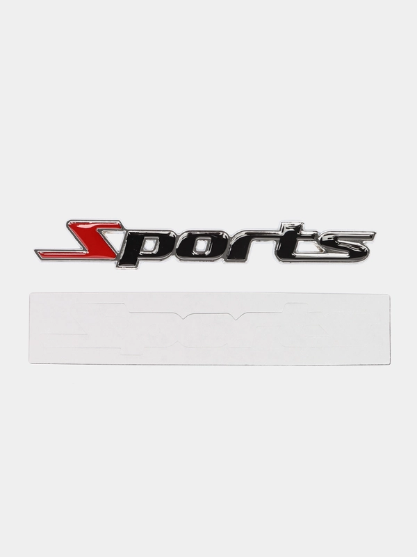 Автомобильная наклейка sport/ Металлический эмблема - крышки багажника на автомобиль