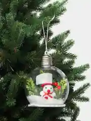 Красный новогодние светящиеся шары
