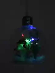 Красный новогодние светящиеся шары