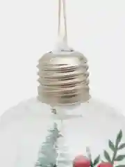 Красный новогодние светящиеся шары