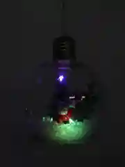 Красный новогодние светящиеся шары