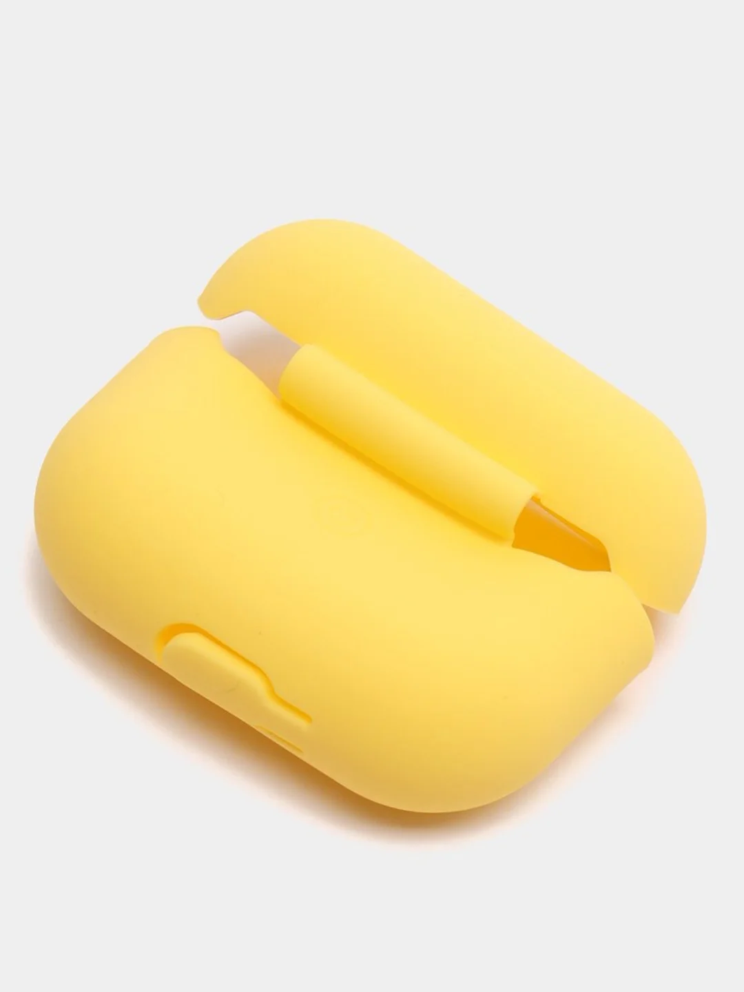 Желтый силиконовый чехол для наушников AirPods Pro