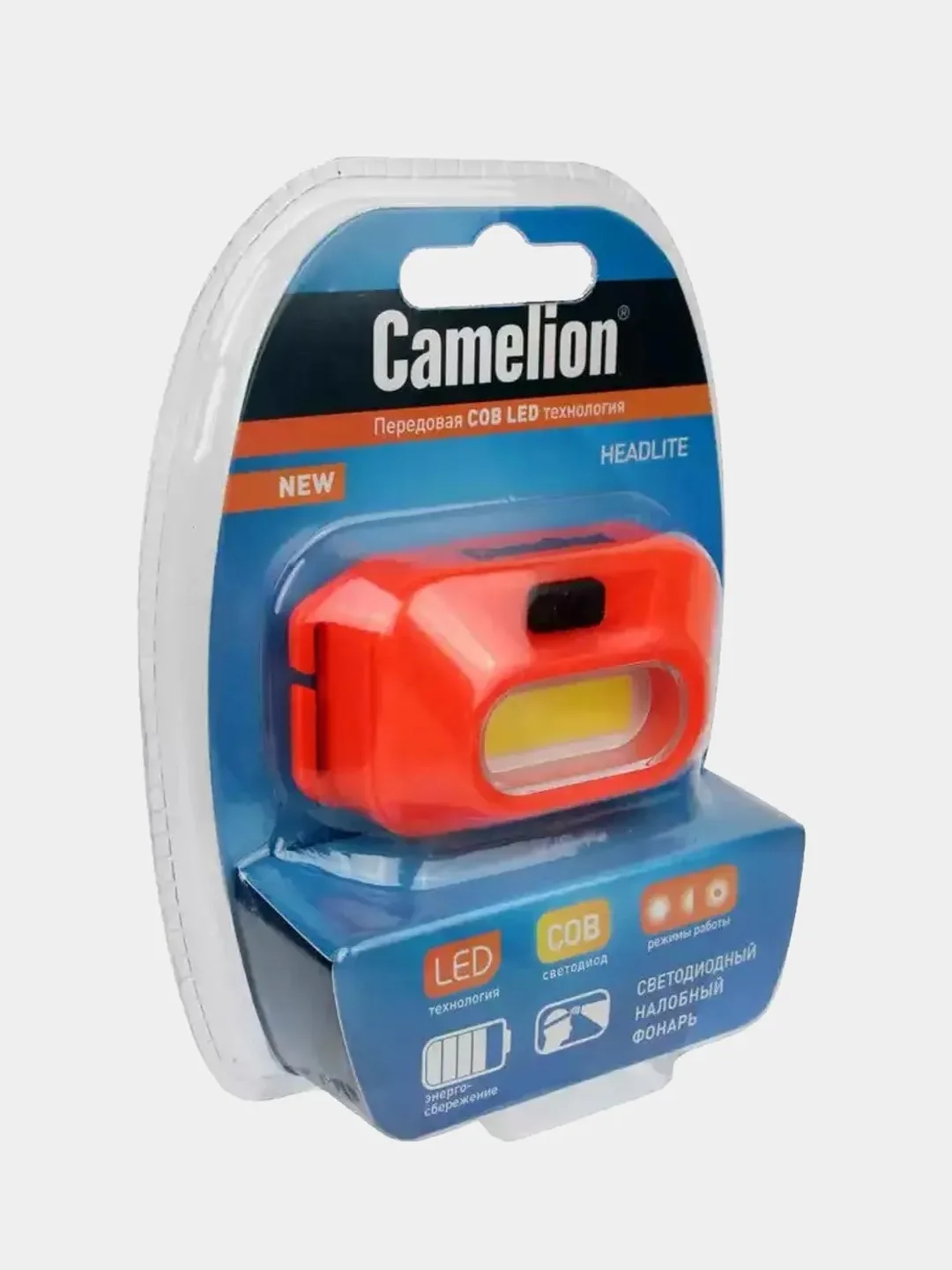 Фонарик налобный светодиодный  CAMELION LED5381