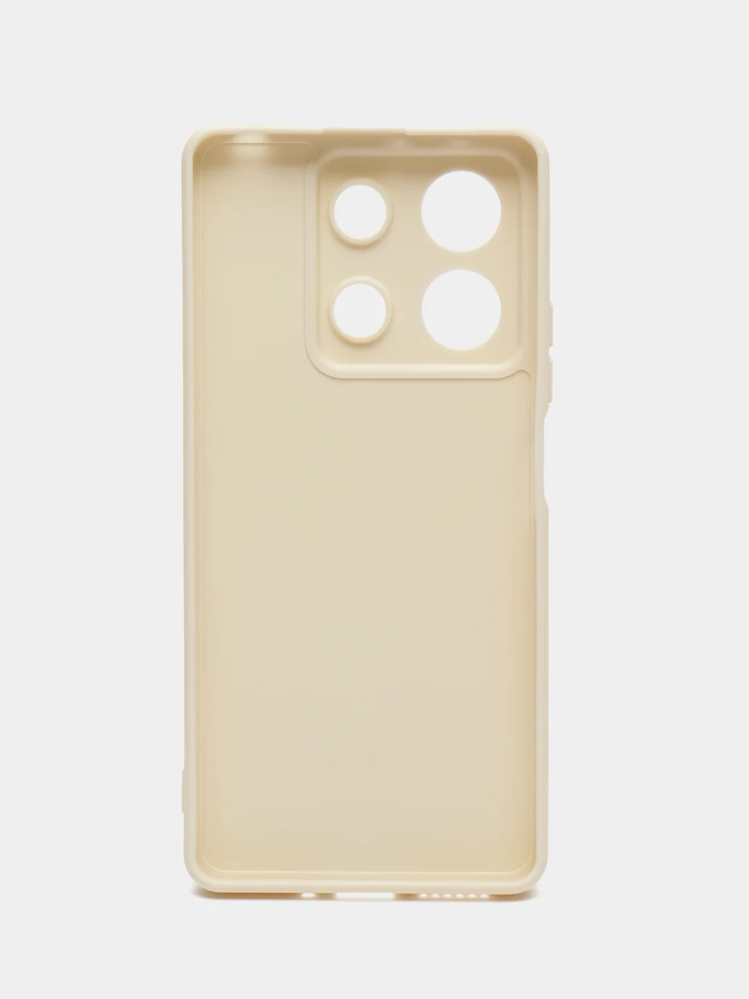 Молочный чехол для Redmi Note 13 5G (Рэдми Нот 13 5Ж), силиконовый