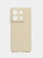 Молочный чехол для Redmi Note 13 5G (Рэдми Нот 13 5Ж), силиконовый