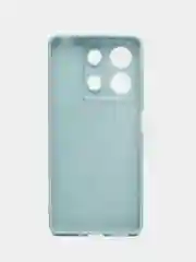 Синий меланж чехол для Redmi Note 13 5G (Рэдми Нот 13 5Ж), силиконовый