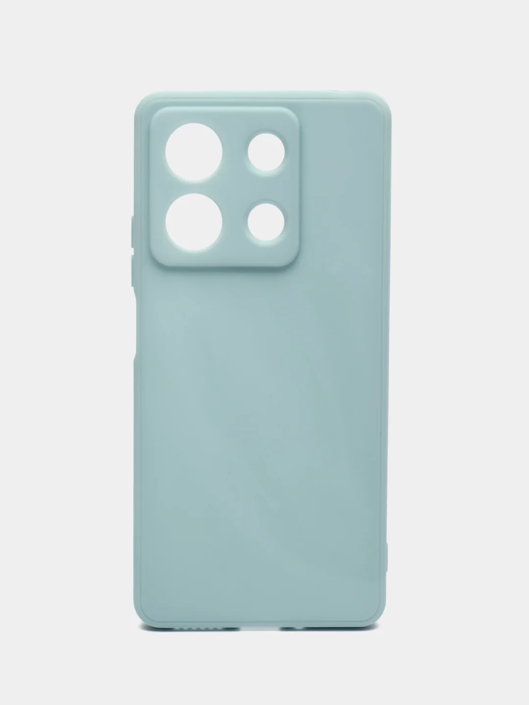 Синий меланж чехол для Redmi Note 13 5G (Рэдми Нот 13 5Ж), силиконовый