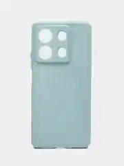 Синий меланж чехол для Redmi Note 13 5G (Рэдми Нот 13 5Ж), силиконовый
