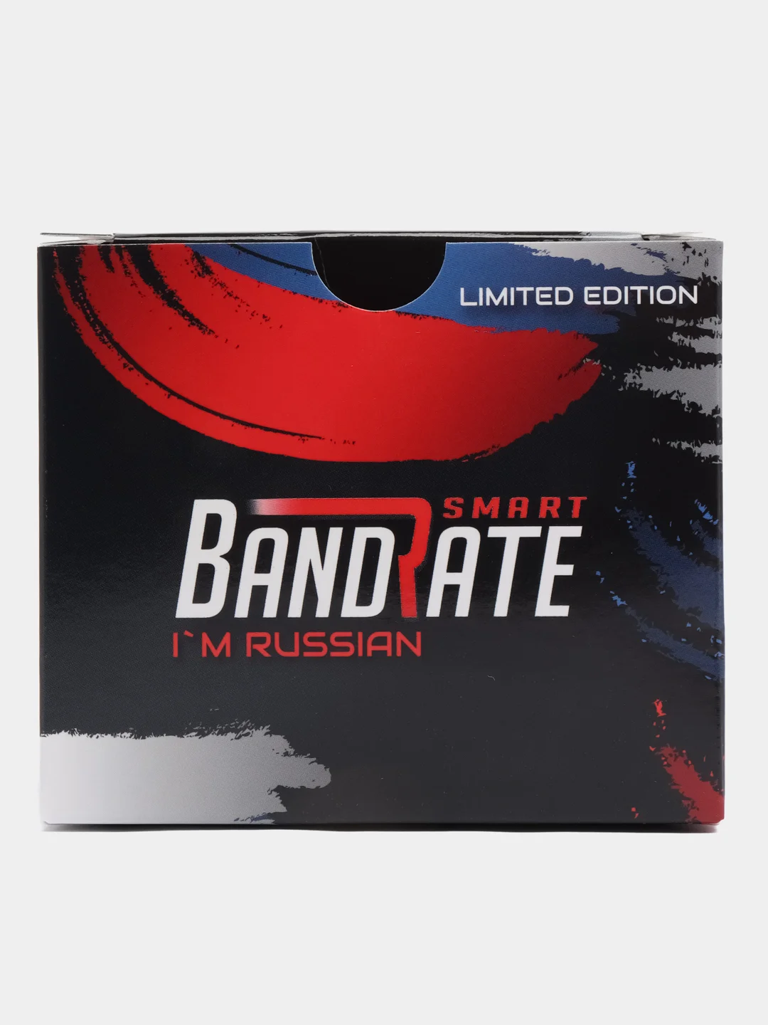 Умные часы BandRate Smart "I'm Russian" BRSGS3SP с будильником, счетчиком калорий, тонометром