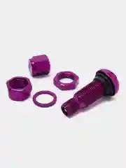Фиолетовый вентиль разборный цветной 4шт
