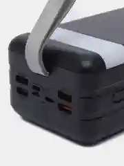 Черный портативный аккумулятор Power Bank Borofone DBT13 80000 mAh, 4 USB, внешний аккумулятор