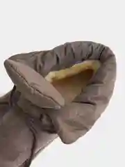 Бежевый угги женские, на меху