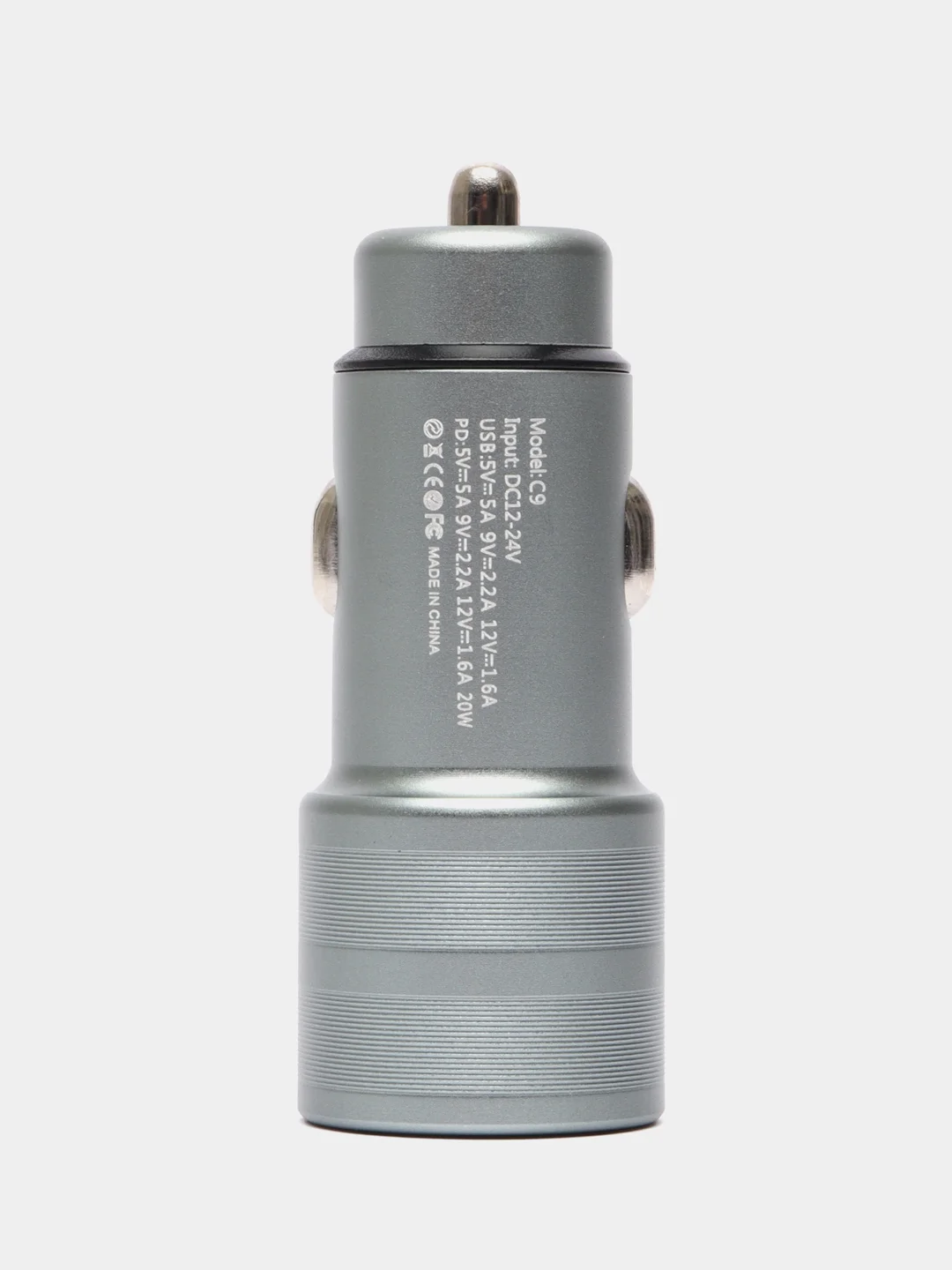 Автомобильное зарядное устройство, micro USB - Type-C