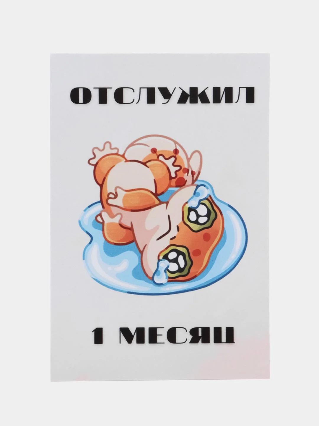 Армейские открытки по месяцам, дембельские карточки, подарок на дембель, дмб считалочка