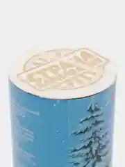 Голубой хлопушка новогодняя "С новым годом!", с конфетти, 11 см