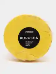 Твердая пенка для ванны "Kopusha" Белка в колесе, с ароматом лимона, 60 г