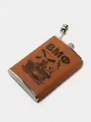 Багровый фляжка из нержавеющей стали, Лучший охотник, фляга 9 oz (240 мл)