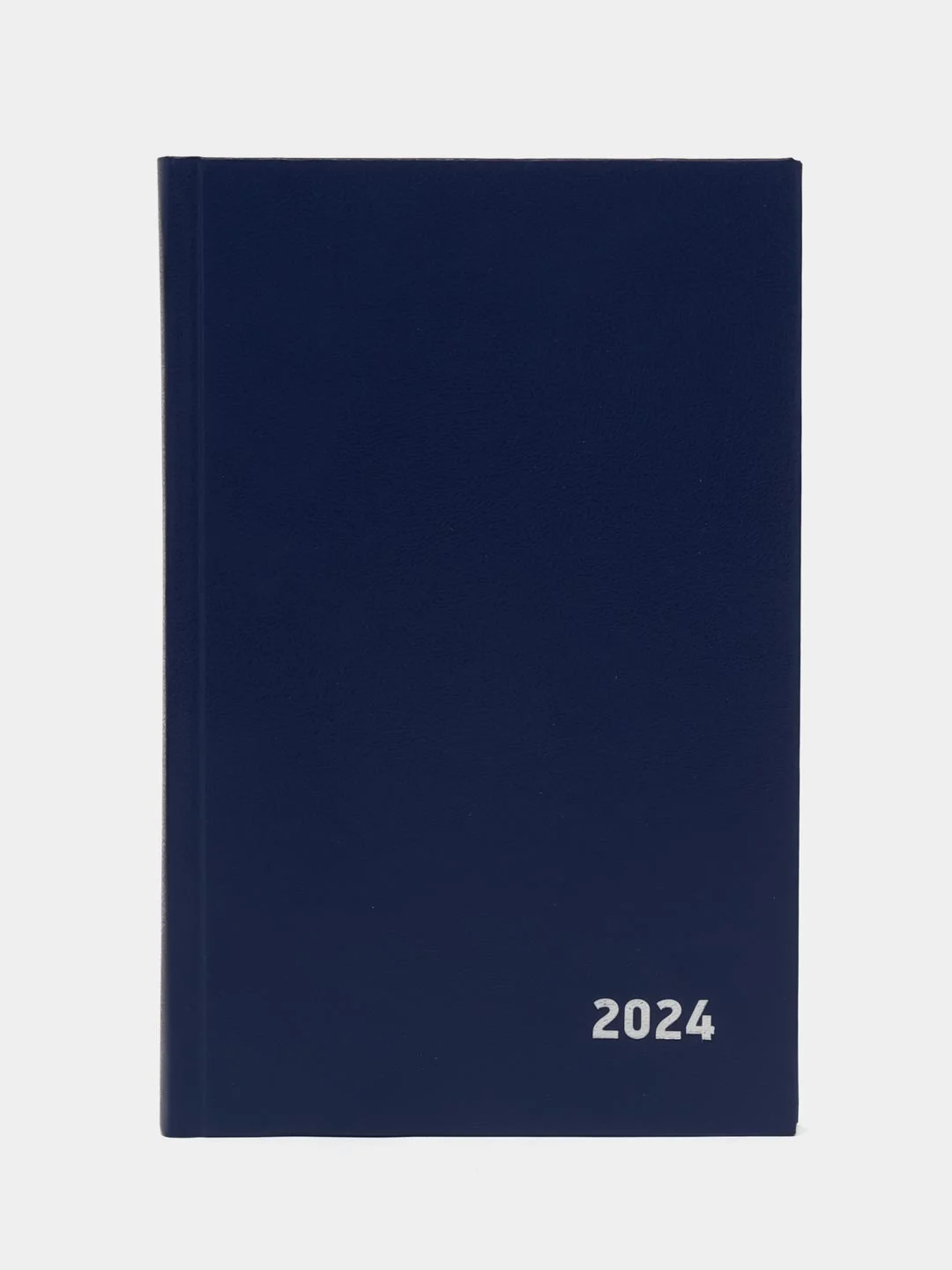 Синий ежедневник датированный 2024 г, А5, 168 л, бумвинил