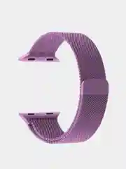 Пурпурный ремешок металлический для Apple Watch 3,4,5,6,7, SE 38/40/41 mm, 42/44/45 mm