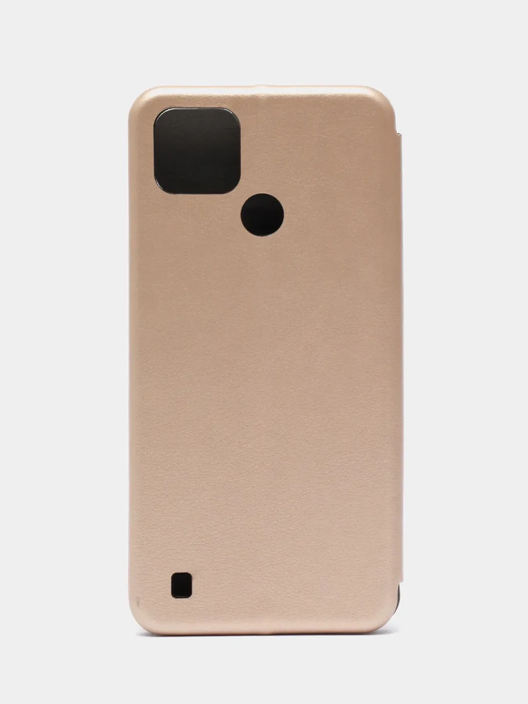 Золотой чехол-книжка Realme C21Y / C25Y Реалми С25У / С21У
