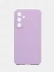Лавандовый силиконовый чехол для Samsung Galaxy S23 FE (Самсунг галакси с 23 фе), прозрачный