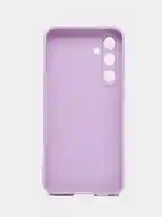 Лавандовый силиконовый чехол для Samsung Galaxy S23 FE (Самсунг галакси с 23 фе), прозрачный