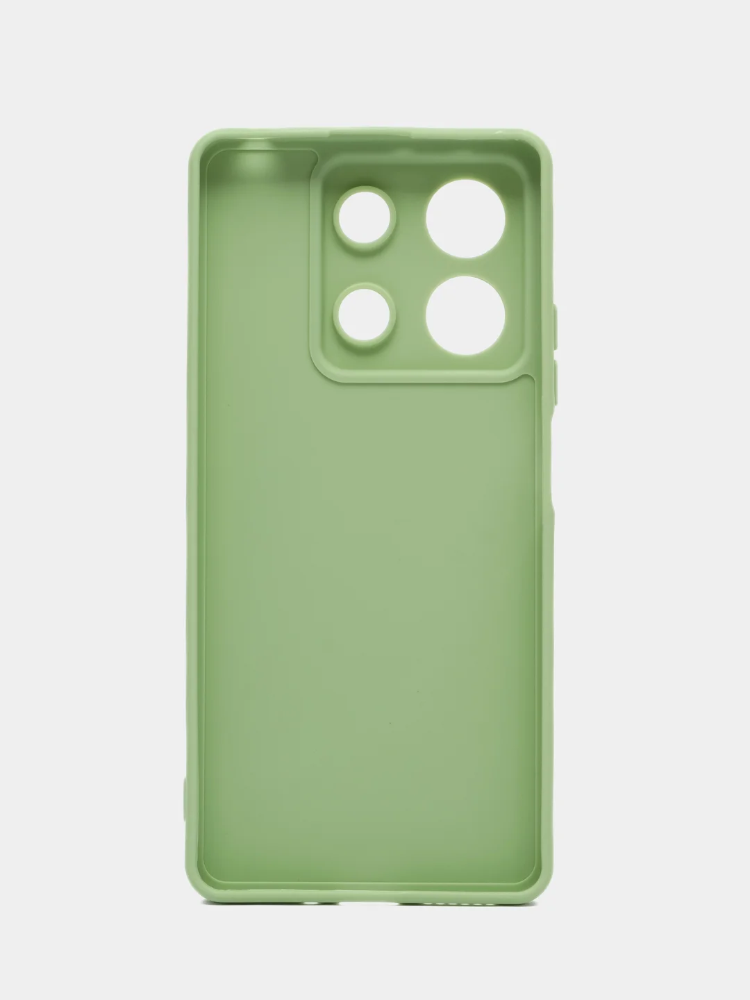 Зеленый чехол для Redmi Note 13 5G (Рэдми Нот 13 5Ж), силиконовый